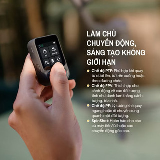 DJI Osmo Mobile 8P (DJI OM8P) - Gimbal Chống Rung Điện Thoại AI Chính Hãng | Theo Dõi Chủ Thể | BH 12 Tháng