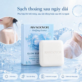 Xà phòng bọt tinh chất sạch thoáng, mang lại cảm giác tươi mát, làm sạch dịu nhẹ, bọt tinh chất mềm mịn 50g, kh