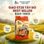 Gạo ST25 Tây Đô Kim Cương 10kg - Thơm Dẻo, Mềm Ngọt, Tơi Cơm