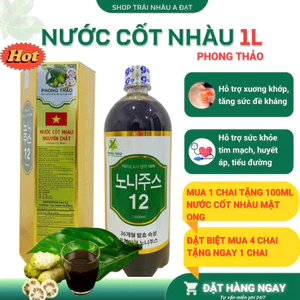 Nước cốt quả Nhàu Phong Thảo 1 LÍT