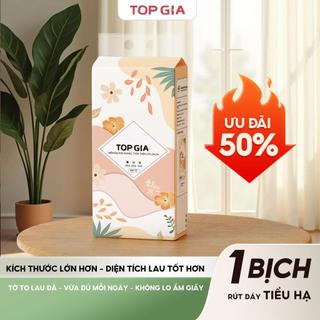 [QUÀ TẶNG GIỚI HẠN] Khăn giấy cao cấp Tiểu hạ 1 Bịch 1000 Tờ, Giấy vệ sinh rút đáy cao cấp 4 lớp mềm mịn dày dặn