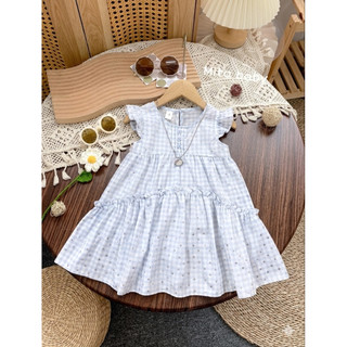 [TẶNG Vòng kitty] Váy đi biển, đầm trẻ em hàng QCCC - Váy xinh cho bé mặc hè dáng xòe Bling Bling