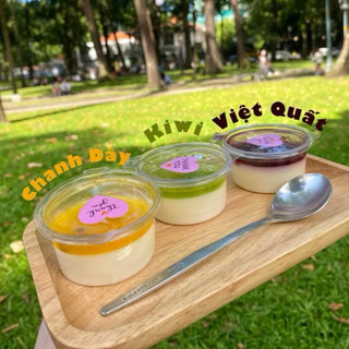 [HỎA TỐC] Panna Cotta Trái Cây Mini (75ml) – Mix Nhiều Vị Tráng Miệng Ăn Vặt Nhà Làm