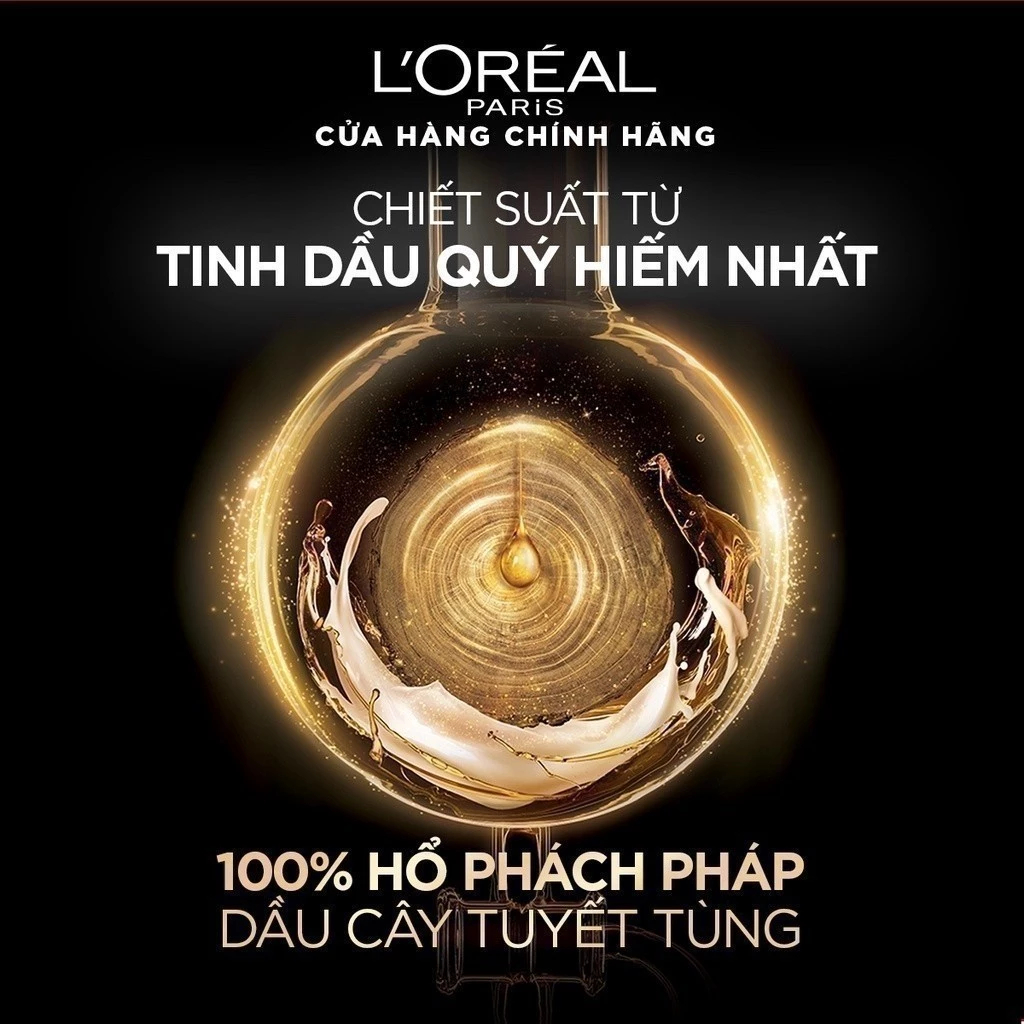 Bộ gội xả dưỡng tóc suôn mượt cao cấp L'Oreal Paris Extraordinary Oil Smooth 440ml