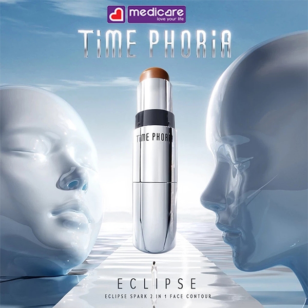Tạo Khối TIME PHORIA Eclipse Spark 2In1 Face ConTour 7g