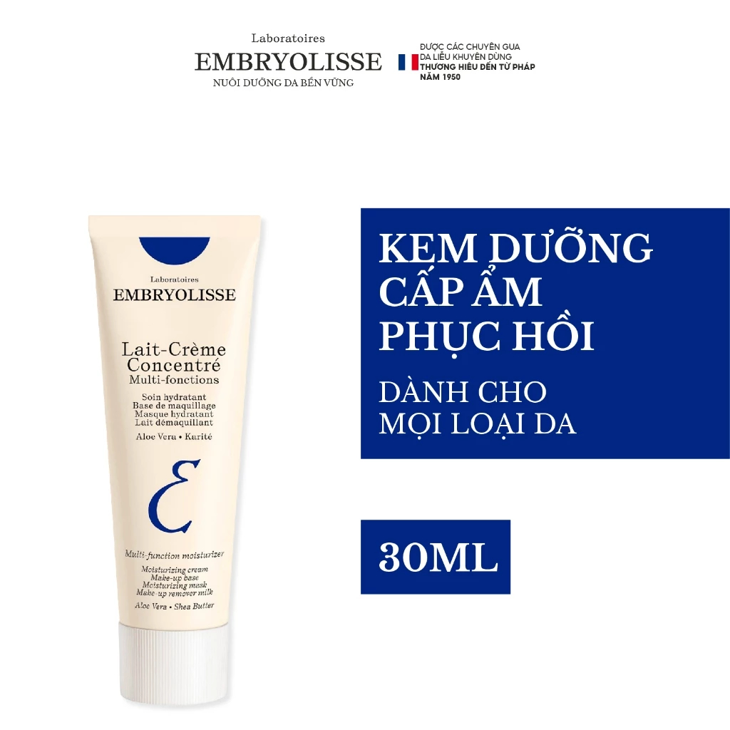 Kem Dưỡng Ẩm Siêu Phục Hồi Da Embryolisse Lait Creme Concentre Pháp - Ever Queen