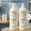 ​Cặp Gội Xả Biotin & Collagen Pasiori 500ml Trắng - Phục Hồi Tóc Hư Tổn, Mùi Hương Sang Trọng