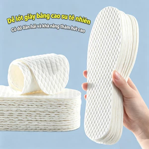 5 cặp lót giày, thấm hút mồ hôi và thoáng khí, thiết kế siêu mỏng, khử mùi hiệu quả.