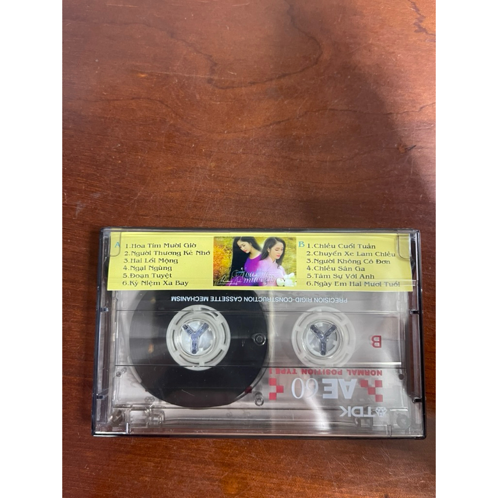 Băng Cassette Phương Anh - Hoa Tím Mười Giờ