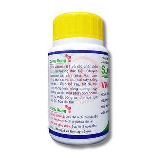 Super Roots Vitamin B1 [ Chai 1 Lít ] - Kích Rễ, kích Mầm - Giữ Hoa Lâu Tàn