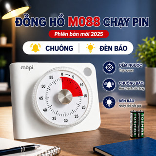 Đồng hồ đếm ngược M088 chạy PIN, hẹn giờ đếm ngược để bàn, quản lý thời gian trẻ em, hình thành thói quen tự giác