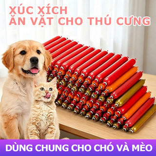 Xúc Xích Cho Chó 30 Thanh x 15g - Dinh Dưỡng Ít Muối, Bổ Sung Năng Lượng, Thưởng Huấn Luyện Hiệu Quả