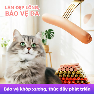 Xúc Xích Cho Chó 30 Thanh x 15g - Dinh Dưỡng Ít Muối, Bổ Sung Năng Lượng, Thưởng Huấn Luyện Hiệu Quả