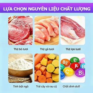 Xúc Xích Cho Chó 30 Thanh x 15g - Dinh Dưỡng Ít Muối, Bổ Sung Năng Lượng, Thưởng Huấn Luyện Hiệu Quả