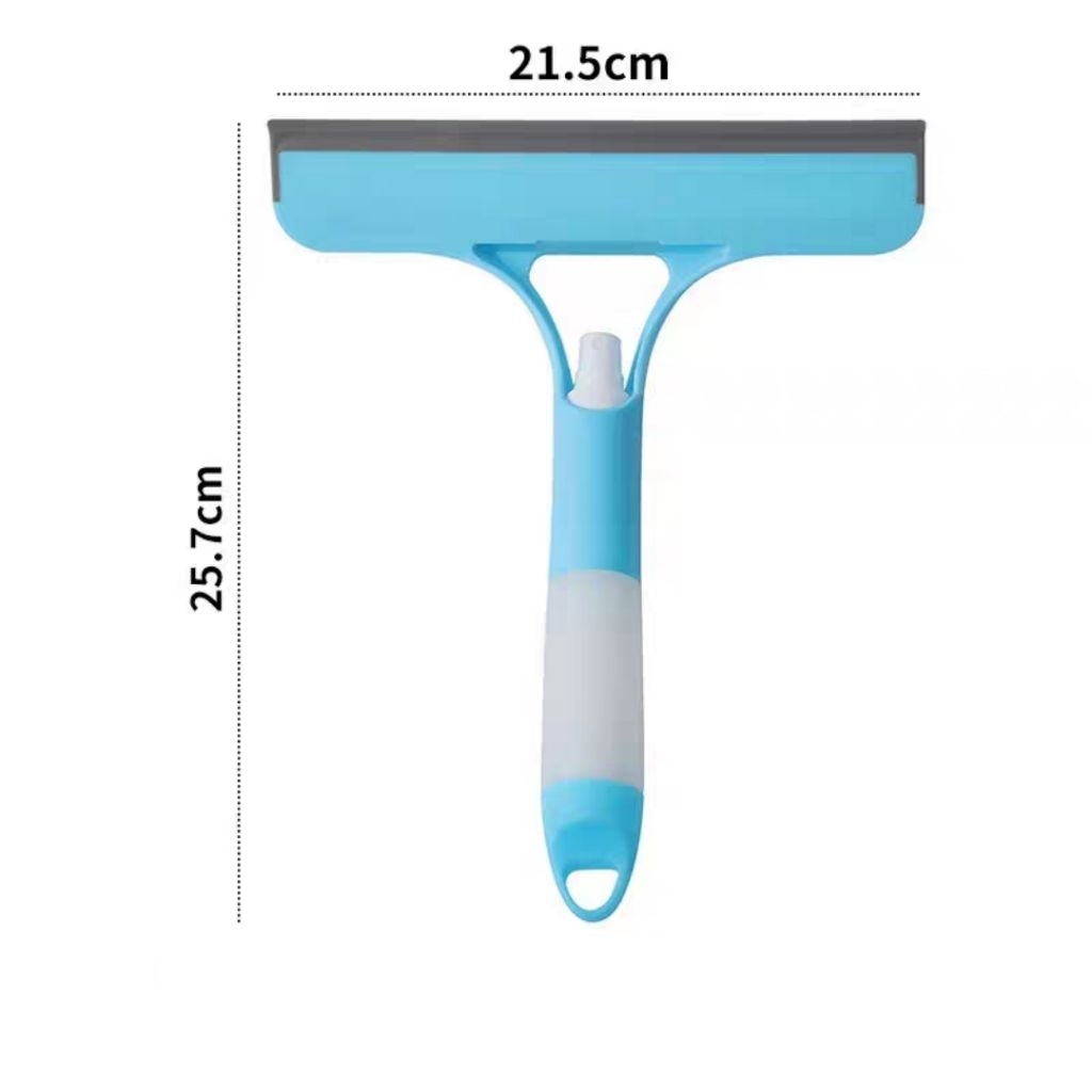 Cây lau kính đa năng 3 trong 1 kèm bình xịt và gạt nước lau kính dụng cụ lau kính thay thế khăn lau kính SOJIMOP