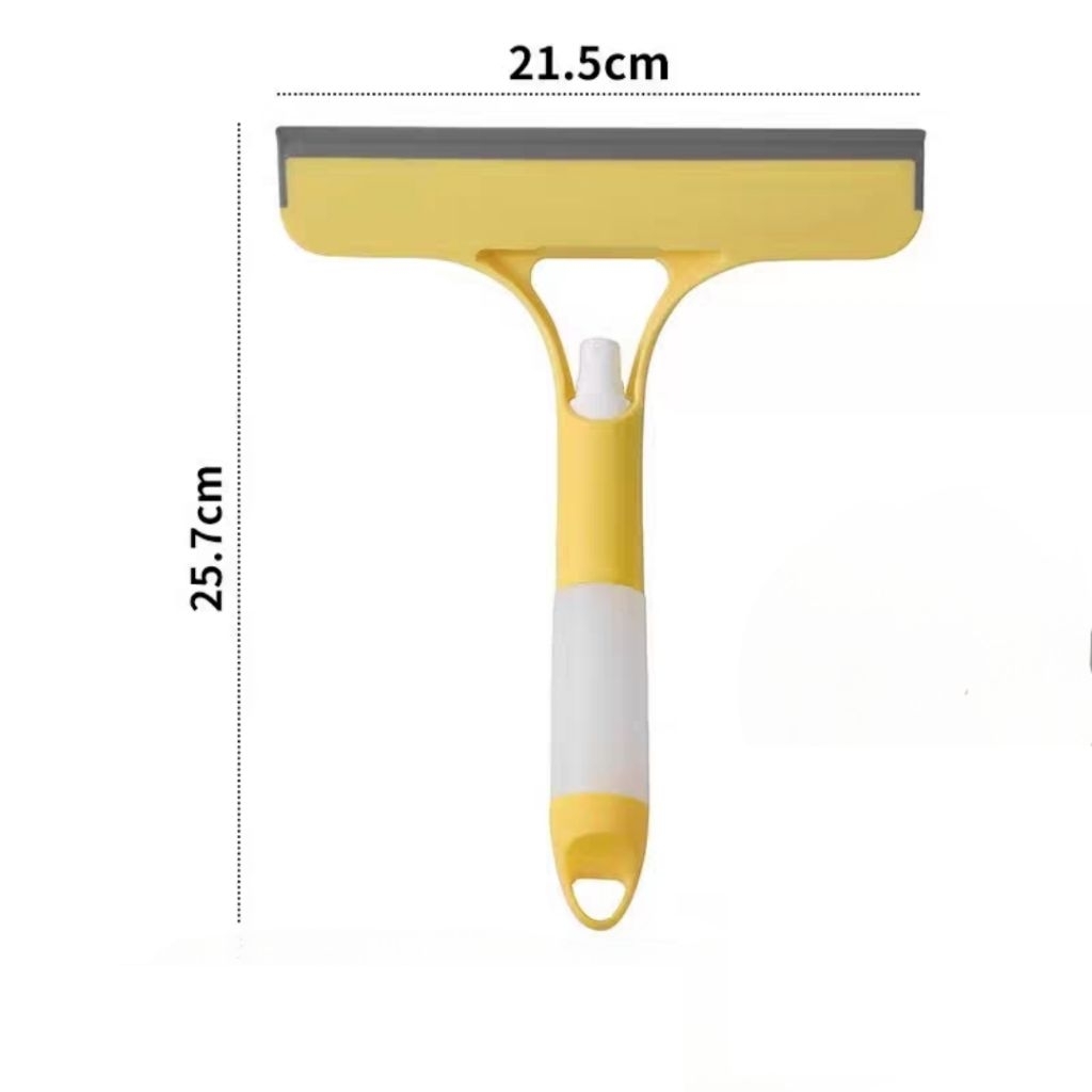 Cây lau kính đa năng 3 trong 1 kèm bình xịt và gạt nước lau kính dụng cụ lau kính thay thế khăn lau kính SOJIMOP