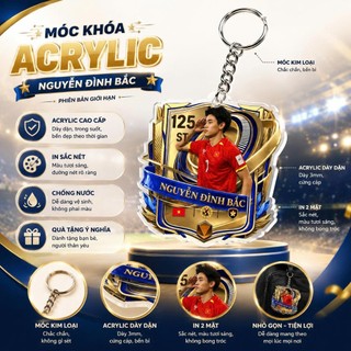Móc Khóa FC Mobile VN Xuân Son Đình Bắc Hoàng Đức Hoàng Hên phiên bản giới hạn
