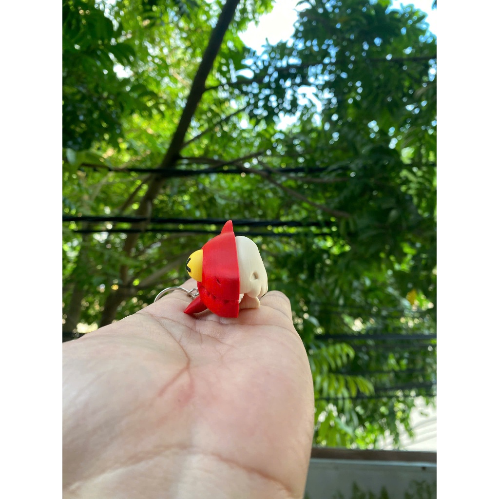 Móc Khóa Cá Mập 1/2 Độc Lạ, Móc Khoá Shark Skeleton, Quà Tặng Cute Cá Tính, In 3D Nhựa PLA