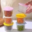 SET 6 BÁT THỦY TINH CÓ NẮP ĐẬY DUNG TÍCH 200ML SIÊU TIỆN DỤNG
