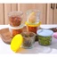 SET 6 BÁT THỦY TINH CÓ NẮP ĐẬY DUNG TÍCH 200ML SIÊU TIỆN DỤNG