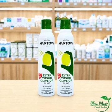 Dầu Oliu ( Olive ) Dạng Xịt Mantova 250ml - Dầu Ăn Ép Lạnh Cao Cấp Cho Người Giảm Cân Và Bé Ăn Dặm