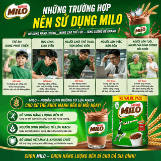 [HÀNG ÚC] Sữa bột Nestle Milo hộp 1kg nhập khẩu giúp bổ sung dinh dưỡng cho bé phát triển tối ưu