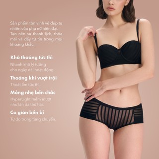 Quần lót ren nữ xuyên thấu soft layer mềm mại nữ tính ỌNOFF - 16UQ26A571