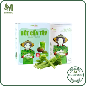 Bột Cần Tây Hữu Cơ Nguyên Chất Sấy Lạnh Dalahouse - Thanh Mát, Vitamin, Detox Cơ Thể