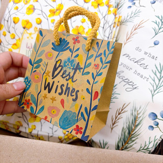 Hoả Tốc 🎀🛍️ Túi Giấy Kraft In Hình Có Quai 🕊✨