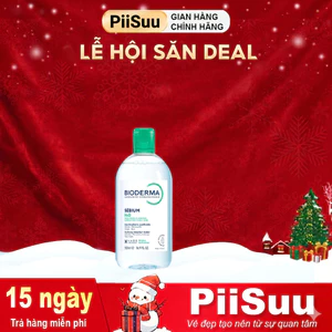 Nước Tẩy Trang Dành Cho Da Hỗn Hợp và Da Dầu Bioderma Sebium H20 500ml