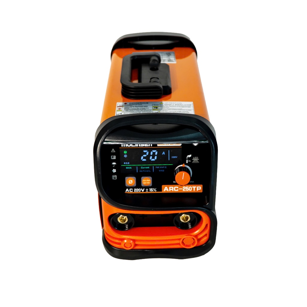 Máy Hàn Điện Tử MULINSEN ARC-250TP| Que Hàn 1.6 - 3.2MM, Công Suất 6.8KVA, Điện Áp 220V, Kèm Phụ Kiện