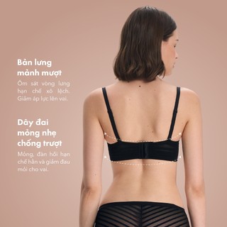 Áo ngực Strapless Bra cup ngang mỏng nhẹ thoáng khí ONOFF -16UD26A569
