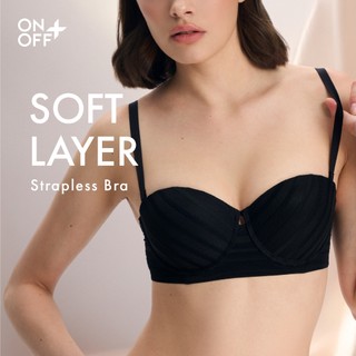 Áo ngực Strapless Bra cup ngang mỏng nhẹ thoáng khí ONOFF -16UD26A569