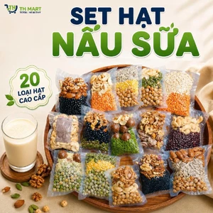 30 NGÀY Hạt Dinh Dưỡng Hữu Cơ Hút Chân Không Nấu Sữa,Ăn Dặm, Cháo Bé, Kiểm Soát Cân Nặng