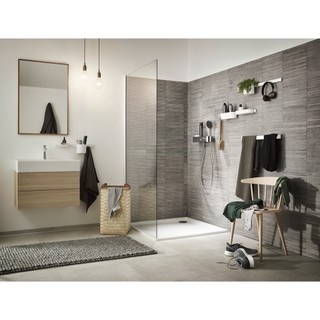 Tay sen tắm HANSGROHE Pulsify S 105 1jet 24120 - Màu Đen Matt Black, Công Nghệ Đức