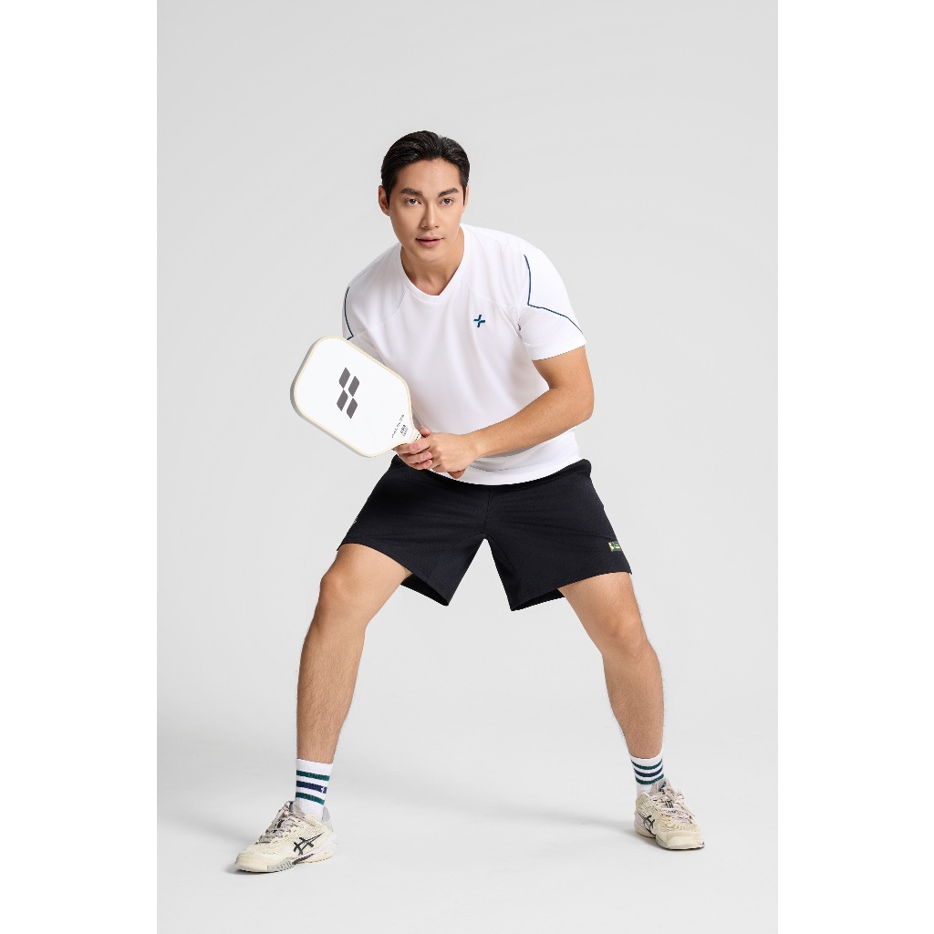 [MUA 4 GIẢM 20%]Combo 2 Áo thun thể thao nam cổ V Tennis, Typti, Pickleball DinkShot Essentials THOÁNG KHÍ Coolmate