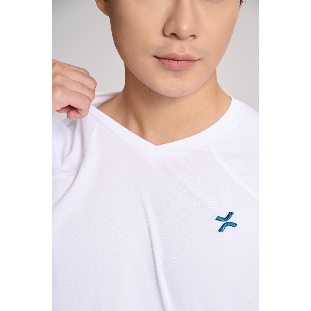 [MUA 4 GIẢM 20%]Combo 2 Áo thun thể thao nam cổ V Tennis, Typti, Pickleball DinkShot Essentials THOÁNG KHÍ Coolmate