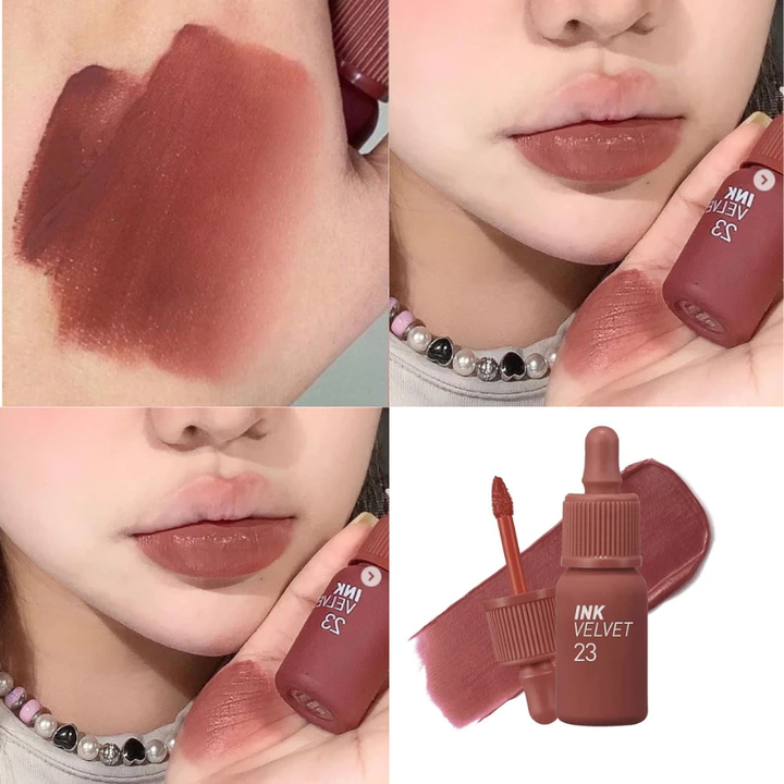 Son Ink 23 Nâu Đất , Son Ink Velvet 23 Nutty nude