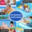 Bể Bơi Cho Bé 3 Tầng Thành Cao Deli Tự Gấp Gọn Tiện Lợi Chất Liệu An Toàn Chống Đa Dạng Kích Thước