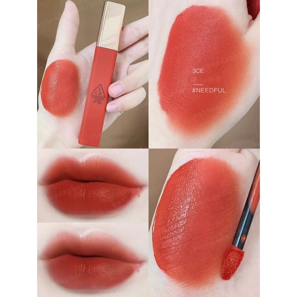 Son Kem 3CE Velvet Lip Tint Mịn Lì, Lâu Trôi Chính Hãng Nhiều Màu - Ever Queen