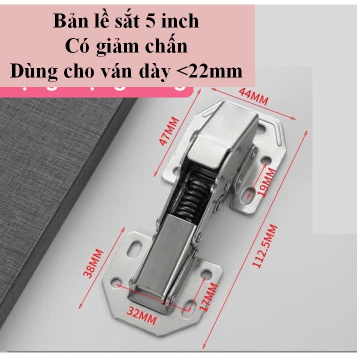 (Combo 10 cái)  Bản Lề Cửa Tủ Không Khoét Lỗ, Bản Lề Giảm Chấn Thủy Lực, Bản Lề Cửa Tủ Thông Minh | BigBuy360 - bigbuy360.vn