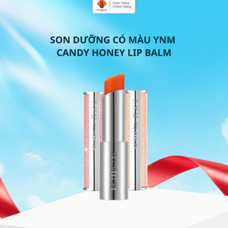 Son dưỡng có màu YNM Candy Honey Lip Balm chiết xuất mật ong dưỡng ẩm sâu, nuôi dưỡng môi từ sâu bên trong 3g