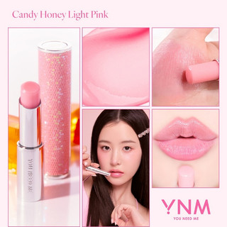 Son dưỡng có màu YNM Candy Honey Lip Balm chiết xuất mật ong dưỡng ẩm sâu, nuôi dưỡng môi từ sâu bên trong 3g