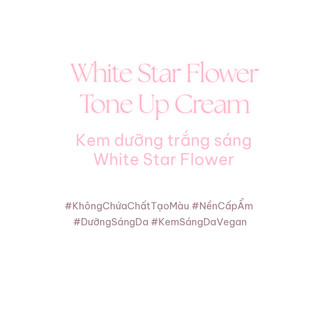 Kem Dưỡng Trắng Hồng YNM White Star Flower Tone Up Cream - Dưỡng Ẩm, Làm Sáng Da 50ml