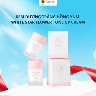 Kem Dưỡng Trắng Hồng YNM White Star Flower Tone Up Cream - Dưỡng Ẩm, Làm Sáng Da 50ml