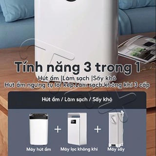 TIXX máy hút ẩm gia đình 2.5L 65W Dehumidifiermáy hút ẩm không khí Lọc Không Khí