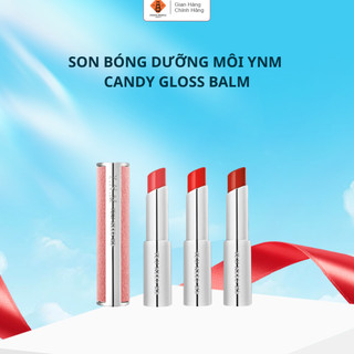 Son bóng dưỡng môi YNM Candy Gloss Balm, sắc cam tươi ,lên màu tự nhiên dưỡng ẩm, căng bóng ngọt ngào, môi rạng rỡ 3g