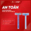 Dao Cạo Râu DORCO TD706 - Twin Blade Fixed Gói 5 Cây 2 Lưỡi Cạo Êm Ái Sắc Bén Dùng An Toàn Cho Nam Giới