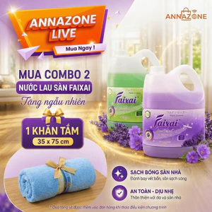Nước Lau Sàn Thiên Nhiên Cao Cấp Faixai 3.6L [QUÀ TẶNG HẤP DẪN][Lẻ/Combo Tiết Kiệm]