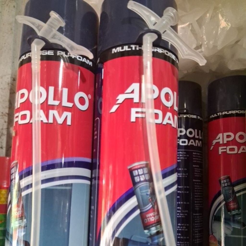 Keo Bọt Nở, Foam Apolo chám ke, cách âm, cách nhiệt, chống thấm